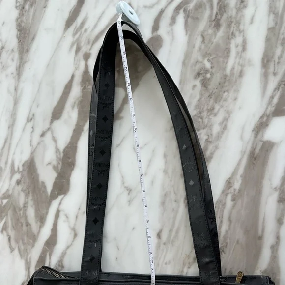 MCM Black Tote Shopper Vintage